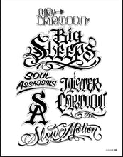 Load image into Gallery viewer, Letters To Live By Vol. 3 - Big Sleeps Ink