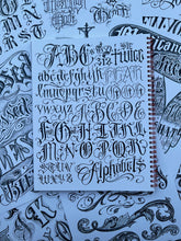 Load image into Gallery viewer, Chicano Style Lettering Guide - Big Sleeps Ink