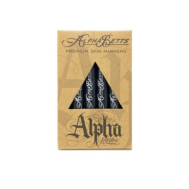 Alpha-Betts Markers - Big Sleeps Ink