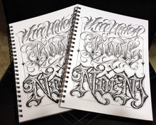 Load image into Gallery viewer, “Tha Union” BOOG / NORM Lettering Reference Guide - Big Sleeps Ink