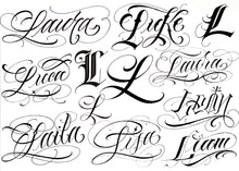 Load image into Gallery viewer, The Gold Lettering Book - Big Sleeps Ink