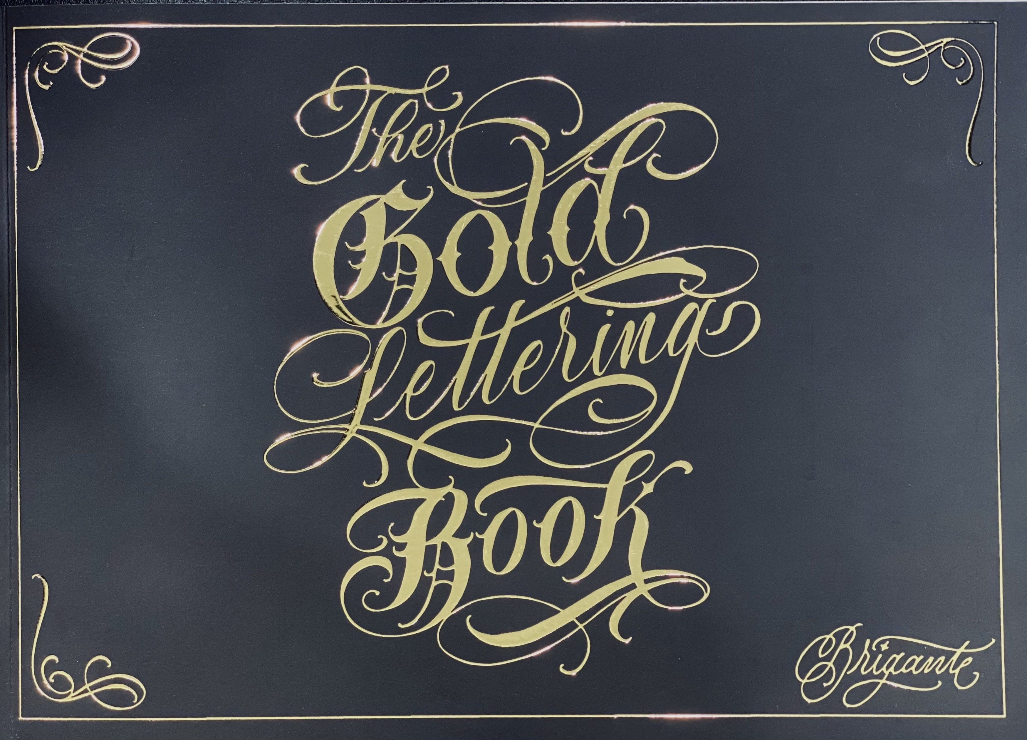 Book - Custom Gold Lettering on Cream with Gray Trim – Il