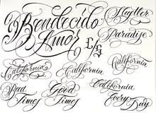 Load image into Gallery viewer, The Gold Lettering Book - Big Sleeps Ink