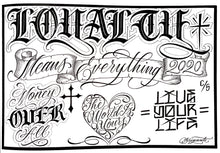 Load image into Gallery viewer, The Gold Lettering Book - Big Sleeps Ink