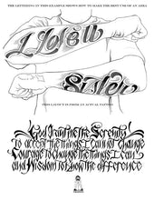 Load image into Gallery viewer, Letters To Live By Vol. 2 - Big Sleeps Ink