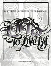 Load image into Gallery viewer, Letters To Live By Vol. 1 - Big Sleeps Ink