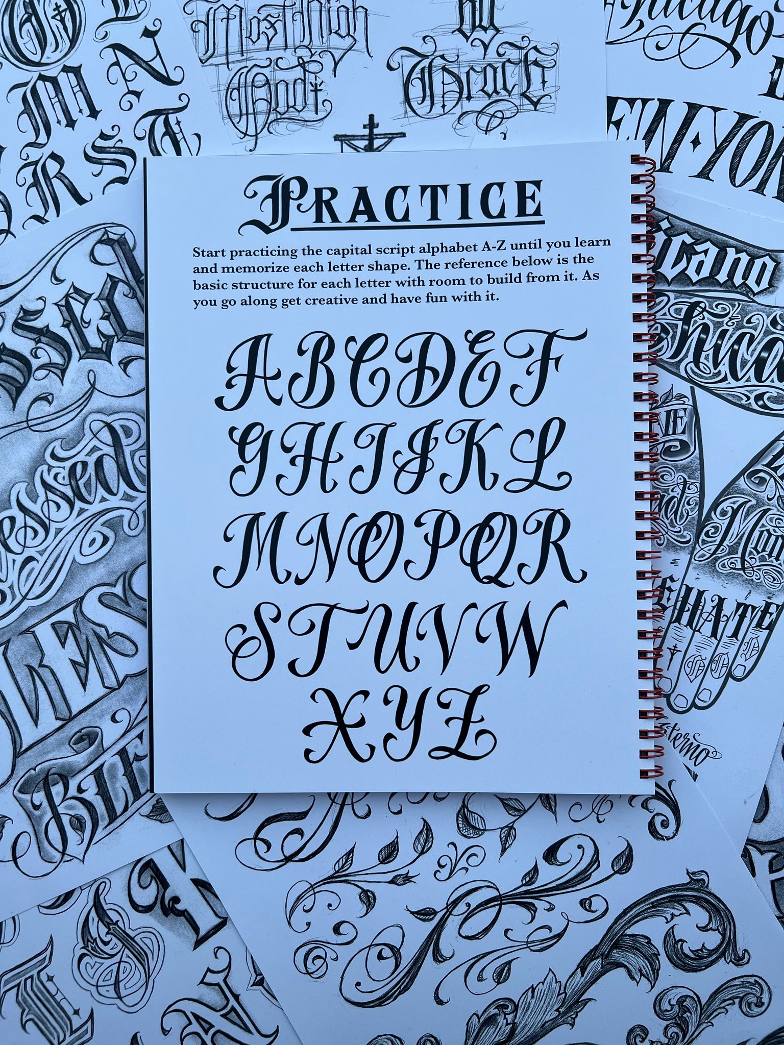 Chicano Style Lettering Guide – Big Sleeps Ink