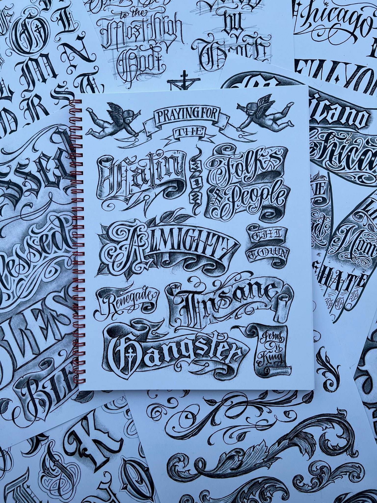 Chino Lettering Tutorial Chicano Style Lettering Guide – Big Sleeps Ink