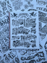 Load image into Gallery viewer, Chicano Style Lettering Guide - Big Sleeps Ink
