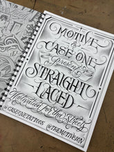 Load image into Gallery viewer, Straight Laced lettering book by Motive &amp; Case
