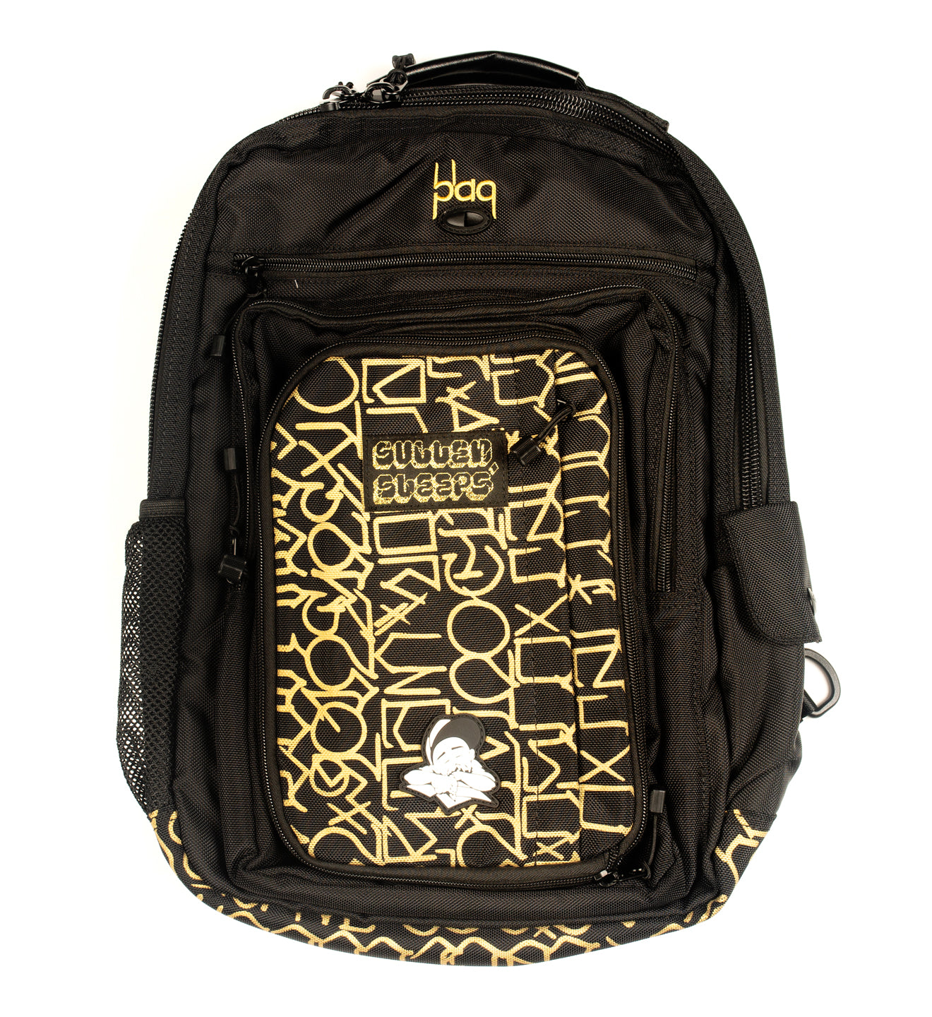 Blaq Paq Deluxe-Black & Yellow – Big Sleeps Ink