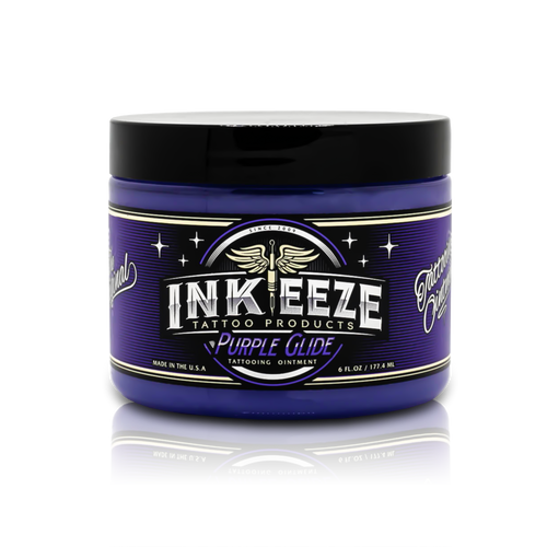 PURPLE GLIDE TATTOO OINTMENT 6oz - Big Sleeps Ink