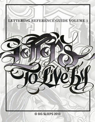 Letters To Live By Vol. 1 - Big Sleeps Ink